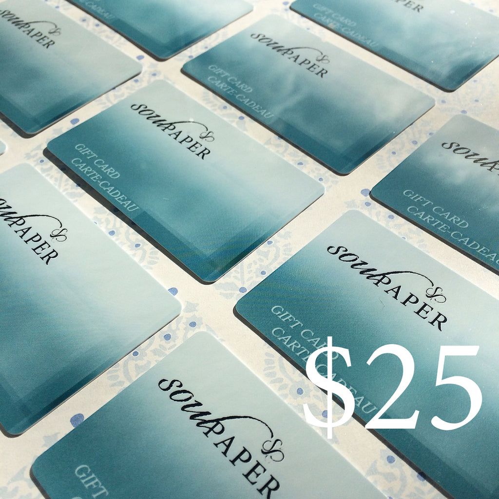 Soul Paper $25 Gift Card